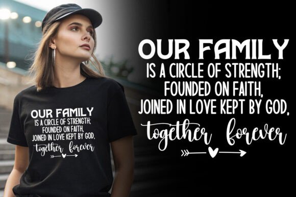 Christian Family SVG: A Versatile Graphic for T-Shirt Designs
