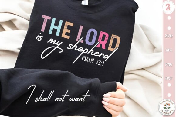 Christian Sleeve Sweatshirt SVG PNG for T-Shirt Designs and Graphics