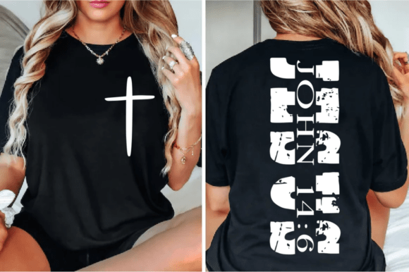 Christian SVG, Bible Verse Graphics for T-Shirt Designs