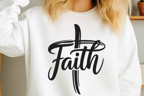 Faith Cross SVG: A Versatile Graphic for T-Shirt Designs