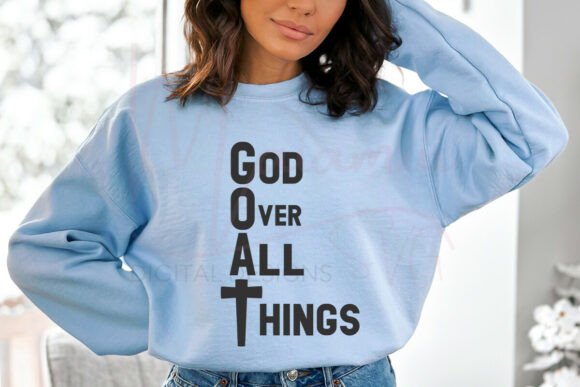 God Over All Things SVG: A Faithful Embroidery Design
