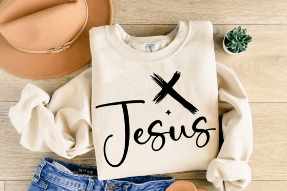 Jesus SVG, Christian SVG: A Faithful Embroidery Design