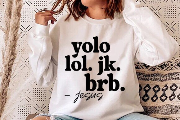 Yolo Svg, Yolo Jesus Svg, Easter Svg PNG for T-Shirt Designs & Graphics